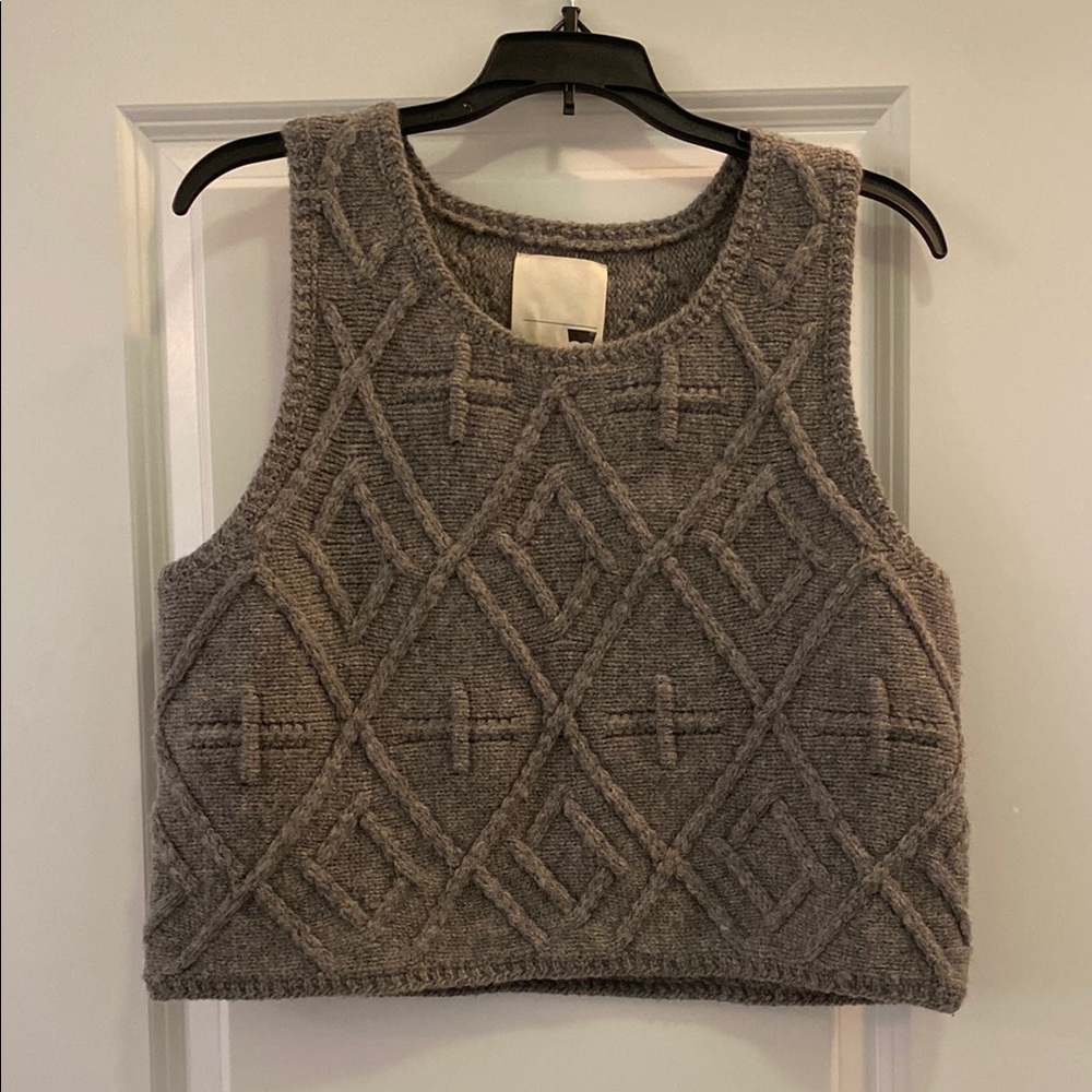 Levi’s Gray Knit Women's Sweater Vest